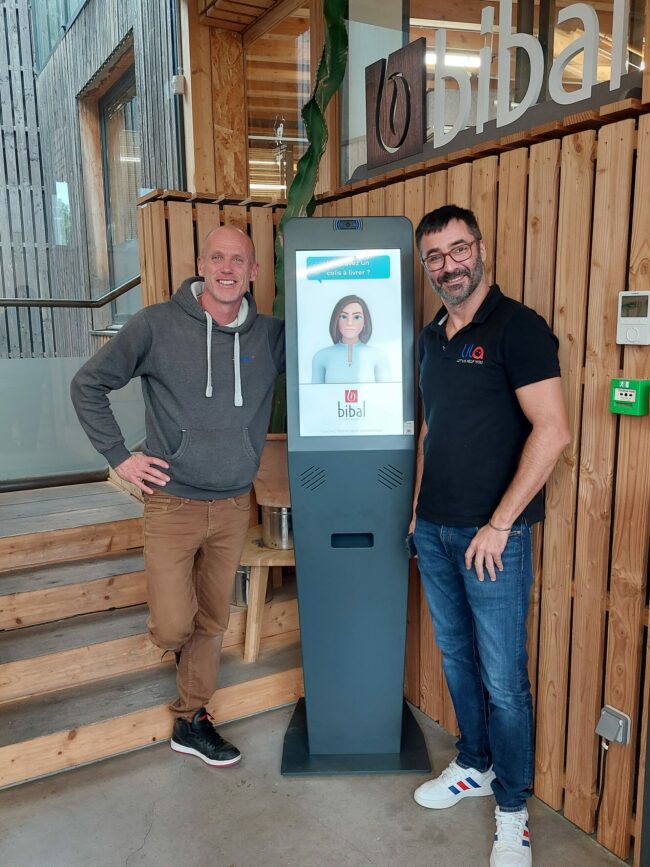 La borne Lila transforme l'expérience de réception chez Bibal