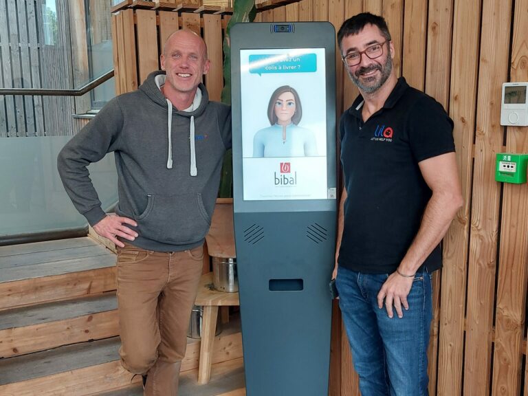 La borne Lila transforme l'expérience de réception chez Bibal